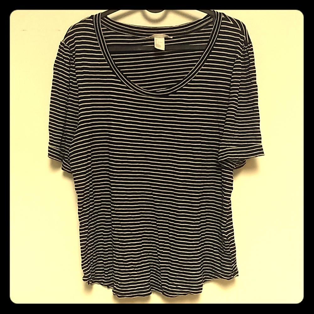 striped tee